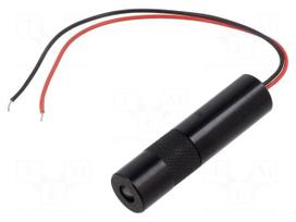 Module: laser | 16mW | red | line | 650nm | 2.7÷3.3VDC | 40÷100mA | 30°