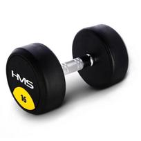 Rubberised dumbbell 16kg HMS HG PRO 16