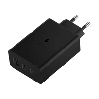 Mobilieji telefonai ir priedai // USB tinklo įkrovikliai // Ładowarka sieciowa z funkcją Power Delivery i Quick Charge 65W czarna