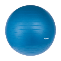 Sporto ir aktyvaus poilsio // Sporto prekės ir įranga // Piłka gimnastyczna rehabilitacyjna 55cm z pompką ręczną, kolor niebieski , REBEL ACTIVE