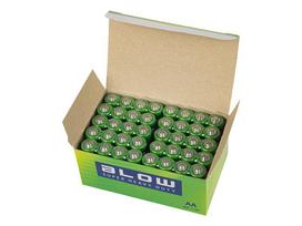Akumuliatoriai ir baterijos // AA, AAA ir kitų dydžių baterijos, įkrovikliai – galima užsakyti // 82-538# Bateria  blow super heavy duty aa r06p 40szt