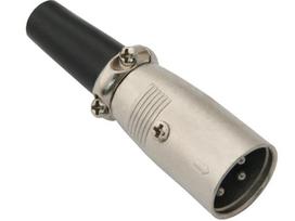 Jungtys // Different Audio, Video, Data connection plug and sockets // 1651# Wtyk mikrofonowy xlr 3p na kabel skręc.odg