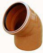 PVC elbow 110 67° Wavin