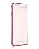 Nugarėlės dėklai Apple  Apple iPhone 6 / 6S  Blade Series Hippocampal Buckle Metal Bumper HI-T025 Pink