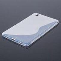 Knygos tipo dėklas Samsung  T320 Galaxy Tab Pro 8.4 TPU S Transparent
