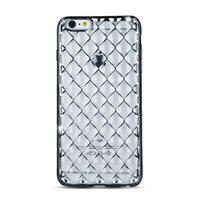 Nugarėlės dėklai GreenGo Apple iPhone 7 Plus Grid case Silver