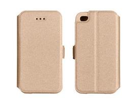 Knygos tipo dėklas dėklai Telone  HTC U11 Pocket Book Gold