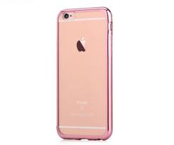 Nugarėlės dėklai Devia Apple iPhone 6 Plus/6s Plus Glitter soft case Rose Gold