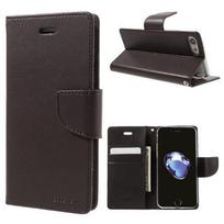 Knygos tipo dėklas dėklai Mercury Apple iPhone X/XS Bravo Diary Brown