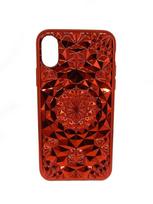 Nugarėlės dėklai GreenGo Apple iPhone X 3D Case Red