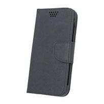 Knygos tipo dėklas dėklai GreenGo Universal Smart Fancy Silicon case 5,0 Black