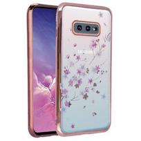 Nugarėlės dėklai GreenGo Samsung Galaxy S10E G970 Flower Gold