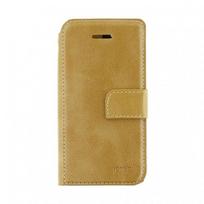 Knygos tipo dėklas dėklai Molan Cano Apple iPhone X/Xs Issue Book Case Gold