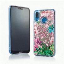Nugarėlės dėklai OEM N/A iPhone X / iPhone XS Liquid Mirror Flower 2