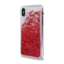 Nugarėlės dėklai OEM Apple iPhone X / iPhone XS Liquid Sparkle TPU Back Case Red