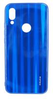 Nugarėlės dėklai Evelatus Xiaomi Redmi 7 Water Ripple Full Color Electroplating Tempered Glass Blue