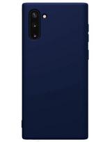 Nugarėlės dėklai Nillkin Samsung Galaxy Note 10 Rubber Wrapped Protective Cover Blue