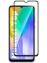 Apsauginiai stiklai iLike Samsung Samsung A22 (Huawei Y6p) 2.5D Black Frame Full Glue