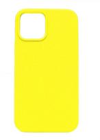Nugarėlės dėklai Evelatus Apple iPhone 12/12 Pro Premium Soft Touch Silicone Case Lemon Yellow