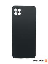 Nugarėlės dėklai Evelatus Samsung Galaxy A22 5G Premium Soft Touch Silicone Case Black