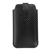 Universali kišenė telefono korpusui iLike Universal Carbon Pocket Case L Black