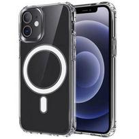 Nugarėlės dėklai Tel Protect Apple iPhone 12 Pro MagSilicone Case Transparent