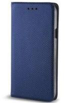 Knygos tipo dėklas dėklai iLike Xiaomi Smart Magnet case Redmi Note 11 Pro Plus 5G Navy Blue