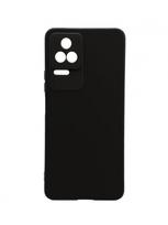 Nugarėlės dėklai Evelatus Xiaomi POCO F4 Nano Silicone Case Soft Touch TPU Black