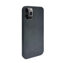Nugarėlės dėklai iLike Apple iPhone 12 Pro Max Silicone plastic case Eco Print Design Black