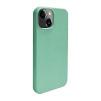 Nugarėlės dėklai iLike Apple iPhone 14 Silicone plastic case Eco Print Design Flower Green