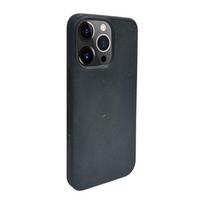 Nugarėlės dėklai iLike Apple iPhone 14 Pro Silicone plastic case Eco Print Design Black