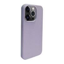 Nugarėlės dėklai iLike Apple iPhone 14 Pro Silicone plastic case Eco Print Design Flower Purple
