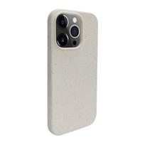 Nugarėlės dėklai iLike Apple iPhone 14 Pro Max Silicone plastic case Eco Print Design White
