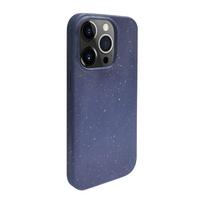 Nugarėlės dėklai iLike Apple iPhone 14 Pro MaxSilicone plastic case Eco Print Design Blue