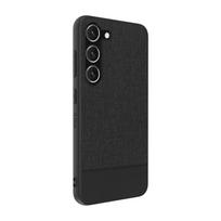 Nugarėlės dėklai iLike Samsung Galaxy S23 Plus Plastic Leather Back Cover Black