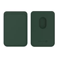 Universali kišenė telefono korpusui Evelatus Universal iPhone Genuine leather wallet with MagSafe Dark Green
