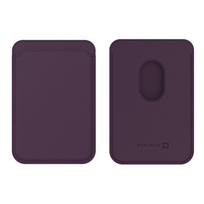 Universali kišenė telefono korpusui Evelatus Universal iPhone Genuine leather wallet with MagSafe Deep Purple