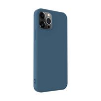 Nugarėlės dėklai iLike Apple iPhone 12 Pro Max Nano Silicone case Midnight Blue