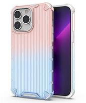 Nugarėlės dėklai iLike Apple iPhone 14 Pro Max pink and blue armored case Protect Case