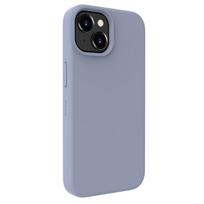 Nugarėlės dėklai Evelatus Apple iPhone 15 Premium Soft Touch Silicone Case Lavender Gray