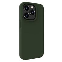 Nugarėlės dėklai Evelatus Apple iPhone 15 Pro Max Premium Soft Touch Silicone Case Dark Olive