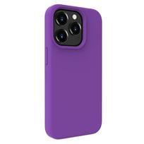 Nugarėlės dėklai Evelatus Apple iPhone 15 Pro Premium Soft Touch Silicone Case Deep Purple