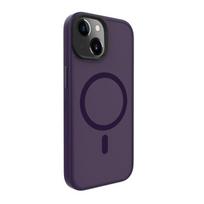 Nugarėlės dėklai Evelatus Apple iPhone 15 Hybird Case With Magsafe PC+TPU Deep Purple
