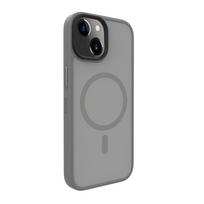Nugarėlės dėklai Evelatus Apple iPhone 15 Hybird Case With Magsafe PC+TPU Silver