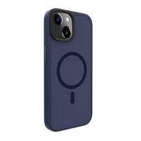 Nugarėlės dėklai Evelatus Apple iPhone 15 Plus Hybird Case With Magsafe PC+TPU Dark Blue