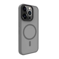 Nugarėlės dėklai Evelatus Apple iPhone 15 Pro Max Hybird Case With Magsafe PC+TPU Silver