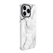 Nugarėlės dėklai Evelatus Apple iPhone 15 Pro PC+TPU With MagSafe Customized Print Marble White