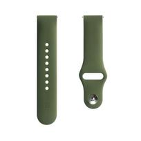 Dirželis Evelatus  Evelatus Watch 20mm Silicone Loop Watch Straps (130mm M/L) Dark Green