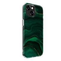 Nugarėlės dėklai Evelatus Apple iPhone 15 Plus PC Customized Print Design Marble Green