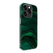 Nugarėlės dėklai Evelatus Apple iPhone 15 Pro Max PC Customized Print Design Marble Green
